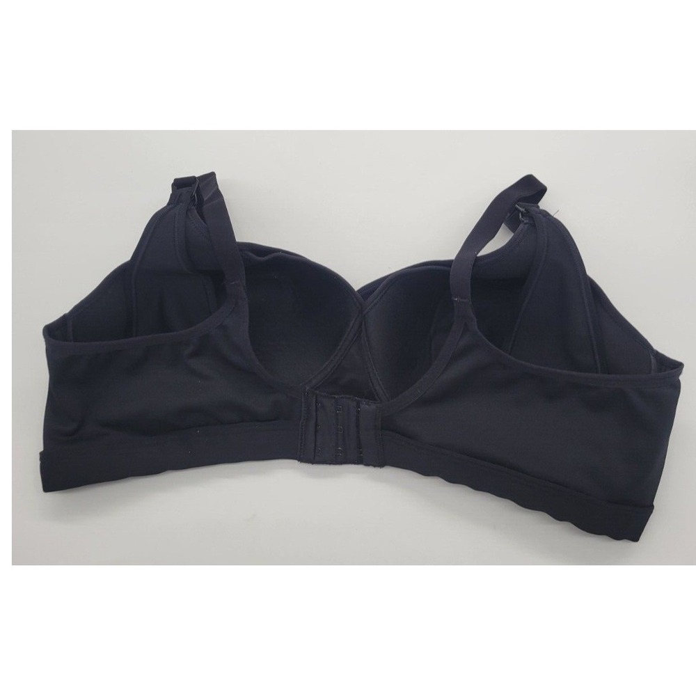Playtex Nursing Bra Wireless Maternity Comfort Everyday Basic 4958 Black Size L - Picture 3 of 11
